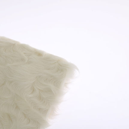 Elegante Witte Bontmuts Luxe Wintermuts