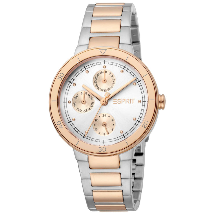 Chic Bicolor Esprit Analog Watch pour les femmes