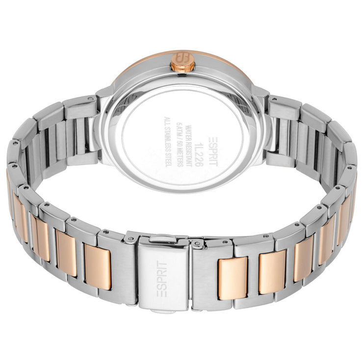 Chic Bicolor Esprit Analog Watch pour les femmes