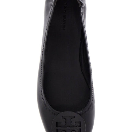 Tory Burch suede minnie travel ballet flats