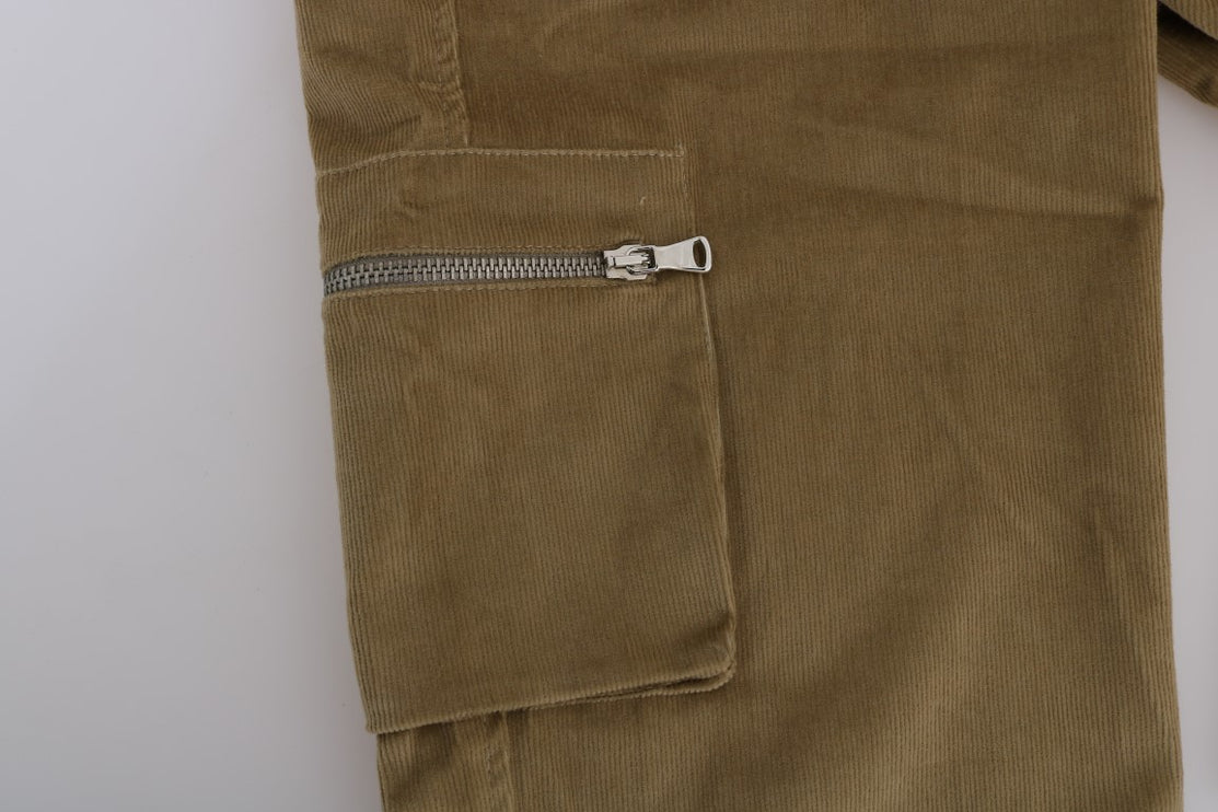 Pantalon décontracté beige chic pour style sophistiqué