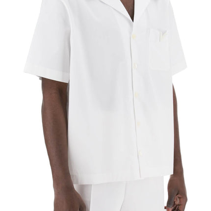 Valentino Garavani "v detail bowling shirt with v-