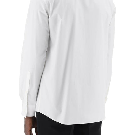 Valentino Garavani poplin shirt with flower patch detail