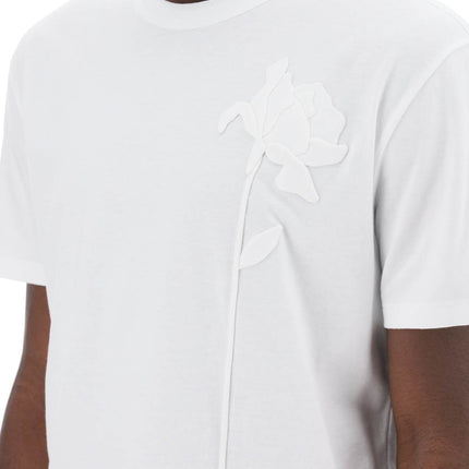 Valentino Garavani "flower embroidered t-shirt