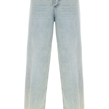 Valentino Garavani oversized jeans with v detail