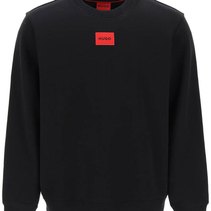 Hugo logo patch sweatshirt