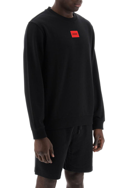 Hugo logo patch sweatshirt