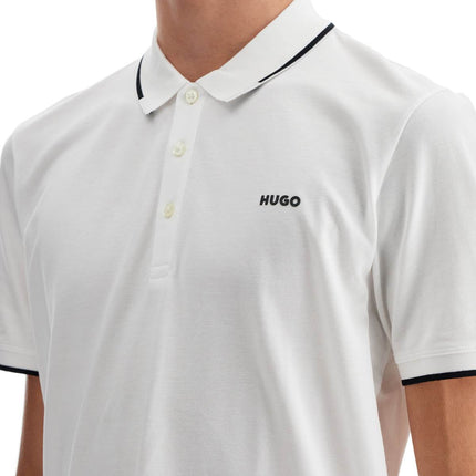 Hugo slim fit piqué polo shirt