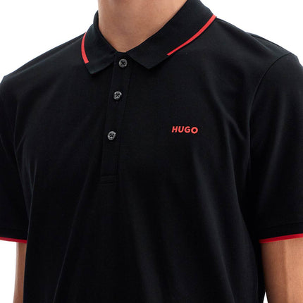 Hugo slim fit piqué polo shirt