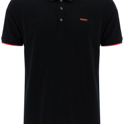 Hugo slim fit piqué polo shirt