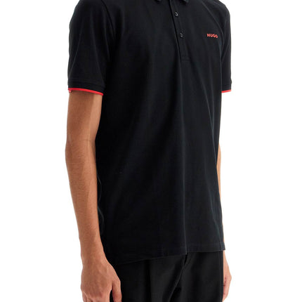 Hugo slim fit piqué polo shirt