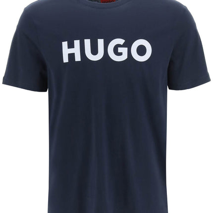 Hugo regular fit logo t-shirt