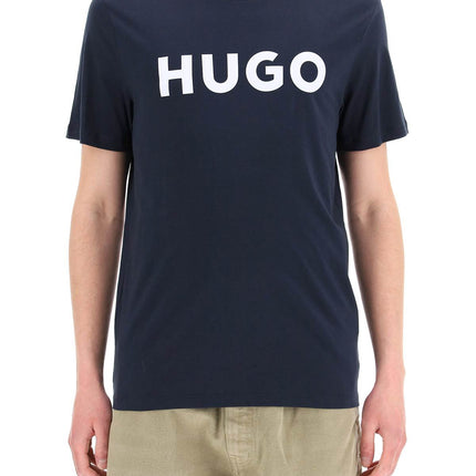 Hugo regular fit logo t-shirt