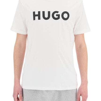 Hugo regular fit logo t-shirt