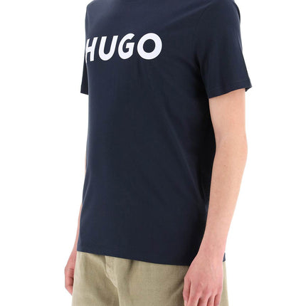 Hugo regular fit logo t-shirt