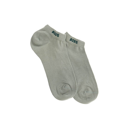 Boss light and dark green slim fit socks set of 2 cotton comfort