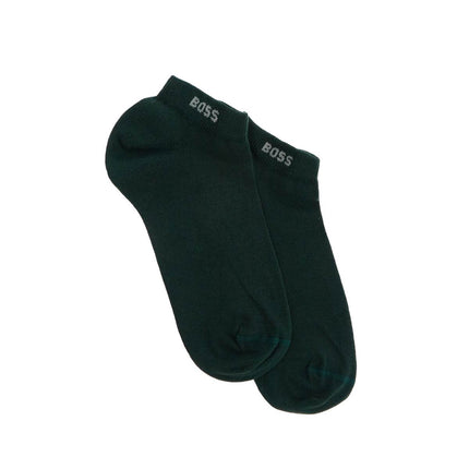 Boss light and dark green slim fit socks set of 2 cotton comfort