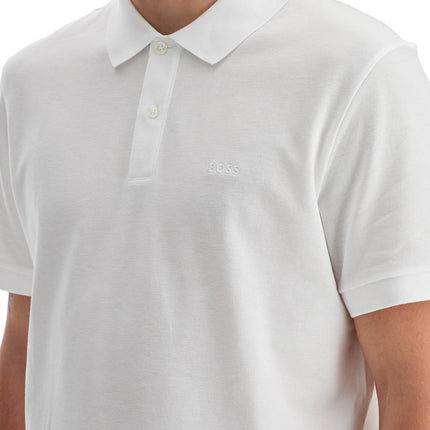 Boss organic cotton pallas polo shirt