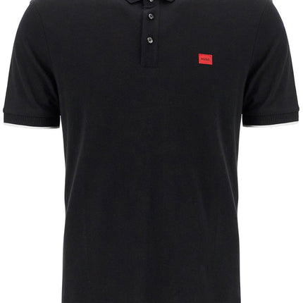 Hugo polo shirt with contrasting finishing details