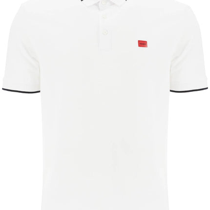 Hugo polo shirt with contrasting finishing details