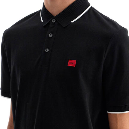 Hugo polo shirt with contrasting finishing details