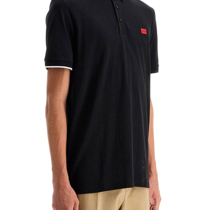 Hugo polo shirt with contrasting finishing details