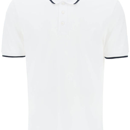 Boss polo shirt with contrasting edges