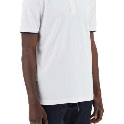 Boss polo shirt with contrasting edges