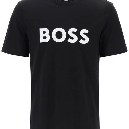 Boss tiburt 354 logo print t-shirt