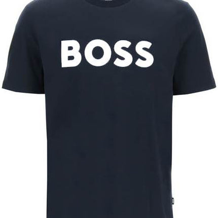 Boss tiburt 354 logo print t-shirt