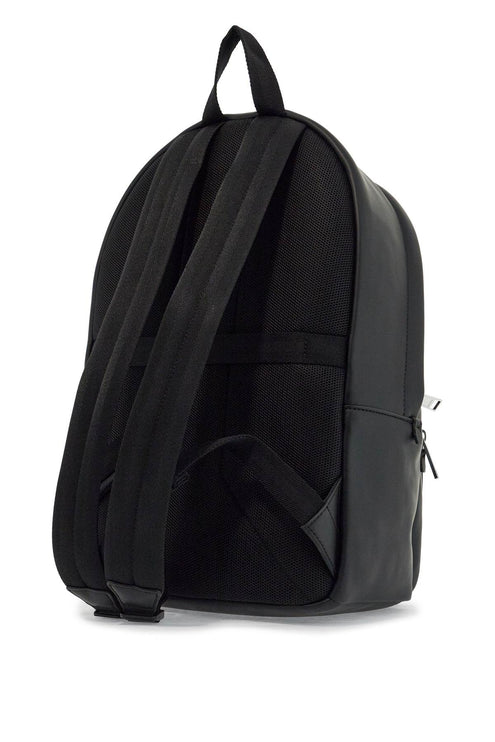 Boss black laptop backpack with padded straps and front pocket