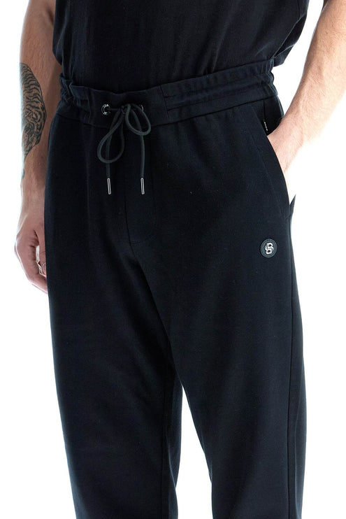 Boss jogger pants with double monogram