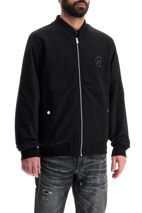 Boss black zip bomber sweatshirt c-salieri 23