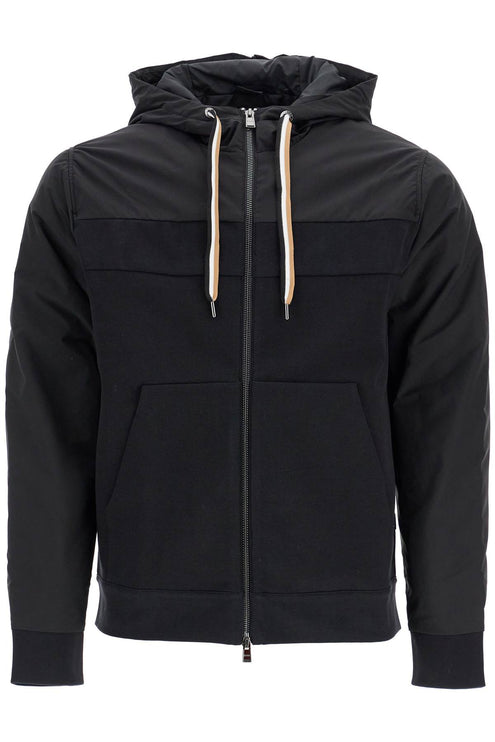 Boss black zip hoodie c-seeger 300