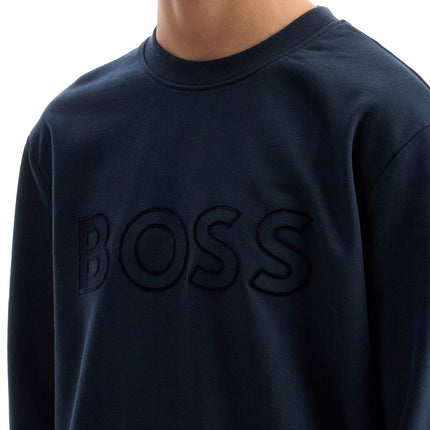 Boss crewneck sweatshirt with logo