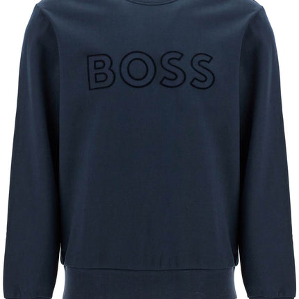 Boss crewneck sweatshirt with logo