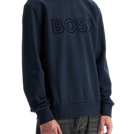 Boss crewneck sweatshirt with logo