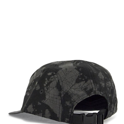 Boss black flat brim hat with graphic print and adjustable closure