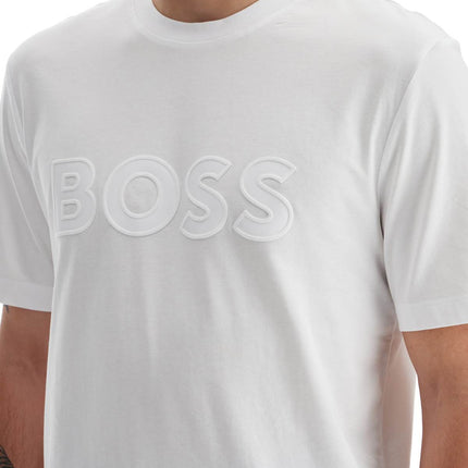 Boss t-shirt with patch logo design