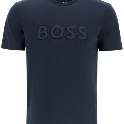 Boss t-shirt with patch logo design