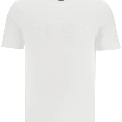 Boss t-shirt with patch logo design