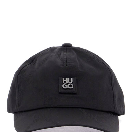 Hugo lightweight breathable adjustable black hat for men