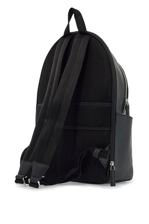 Boss backpack with black geometric pattern