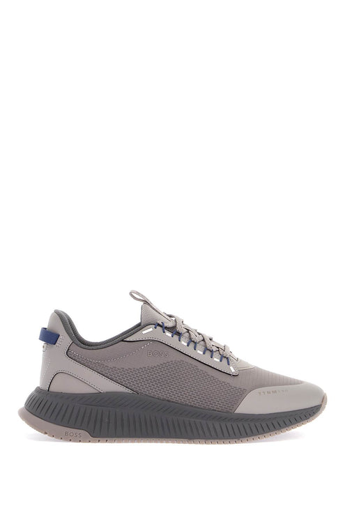 Boss gray ergonomic breathable sneakers ttnm evo_runn_rsth