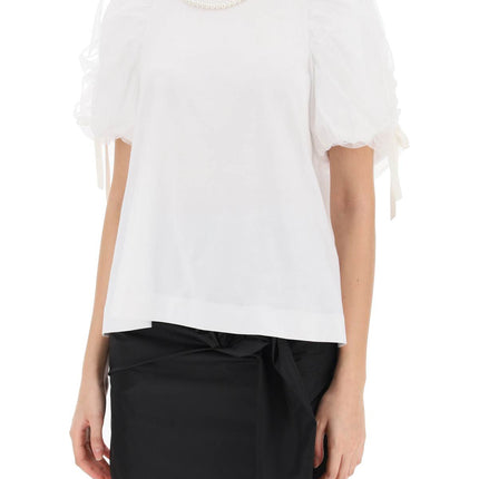 Simone Rocha puff sleeves t-shirt