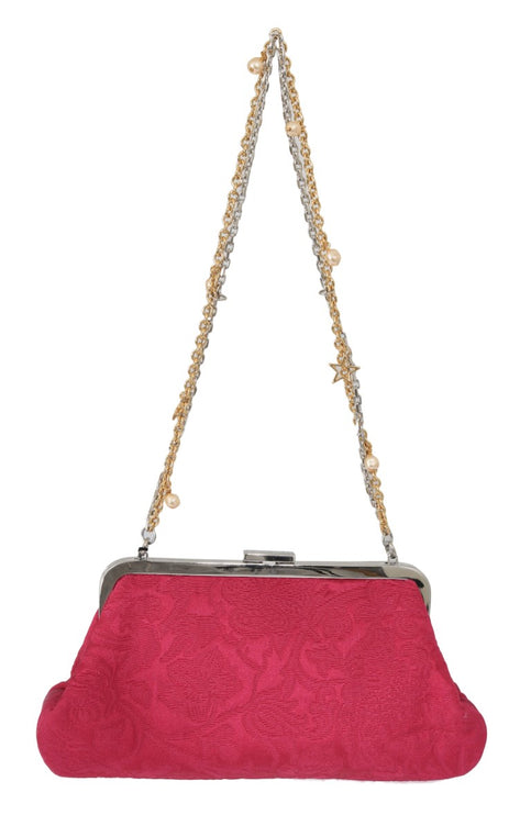 Elegante pochette da sera in rosa