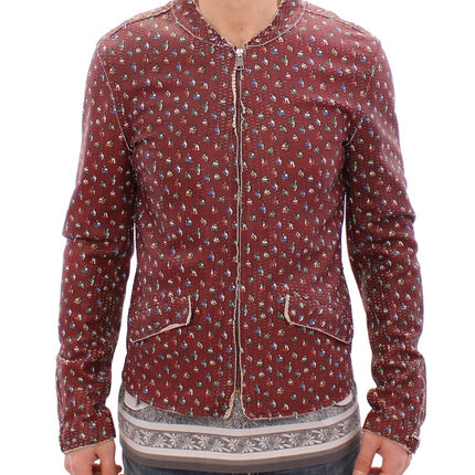 Veste en cuir Bordeaux exclusive Boxer Bordeaux