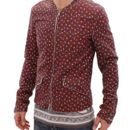 Veste en cuir Bordeaux exclusive Boxer Bordeaux