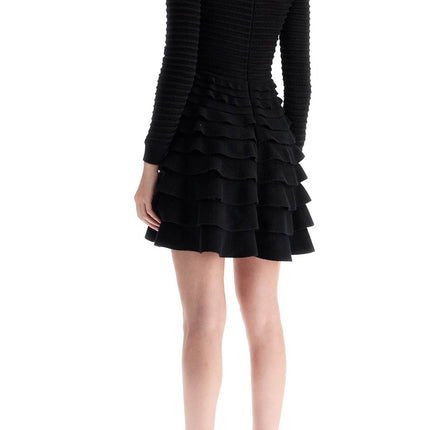 Valentino Garavani mini viscose and wool dress