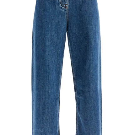 Valentino Garavani baggy cotton and lyocell jeans